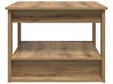 Coffee Table Artisan Oak 72 x 50 x 50 cm Engineered Wood 8000195