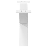 Coffee Table Legs X-Shaped 2 pcs White 70x cm Steel 4012945