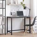 Table Grey Sonoma 80 x 50 x 76.5 cm Engineered Wood and Steel 873765