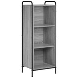 Book Cabinet 43 x 33 x 111 cm Engineered Wood Grey Sonoma 8013905