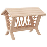 Rabbit Hay Feeder 44x33x33 cm Solid Wood Fir 172425