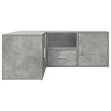 Corner Cabinet Concrete Grey 200x40x45 cm Engineered Wood 3307831