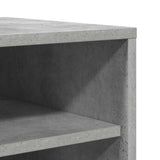 Shoe Cabinet Concrete Grey 60x35x92 cm Engineered Wood 808949