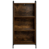 Book Cabinet 55.5 x 33 x 111 cm Engineered Wood Smoked Oak 8013910