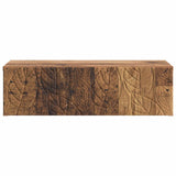 Wall-Mounted Side Table Old Wood 87.5 x 34.5 x 17 cm 898843