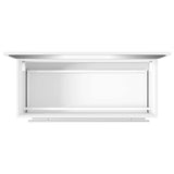 Bathroom Cabinet with Mirror White Engineered Wood 833879
