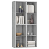 Book Cabinet/Sideboard Grey Sonoma 66x30x130 cm Engineered Wood 815250