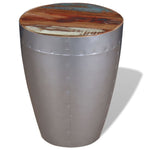 Aviator Stool Solid Reclaimed Wood 244243