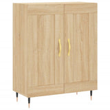 Highboard Sonoma Oak 69.5x34x180 cm Engineered Wood 3189936
