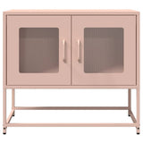 TV Cabinet Pink 68x39x60.5 cm Cold-rolled Steel 853333