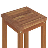 Garden Bar Set Wooden Brown Solid Acacia wood Standard Footrest 3116022