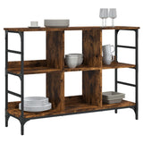 Sideboard Smoked Oak 102x32x73.5 cm Engineered Wood 837724