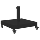 Outdoor Umbrella Base Black 45 x 45 x 31.5 cm Steel , Concrete 42010008