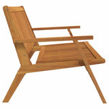 Relax Bench Brown Solid Acacia Wood 367818