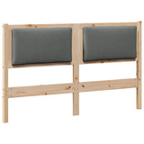 Headboard Other Brown 140 cm Solid pine wood 878955
