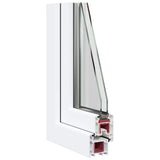 Basement Window RISOR 60x80 cm Tilt&Turn DIN Right White 4108302