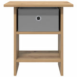 Bedside Table 2 pcs Artisan Oak 41 x 40 x 45 cm Engineered Wood 8000451