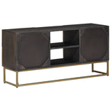 TV Cabinet with Drawer with Shelf Brass 105 x 30 x 50 cm 42020076