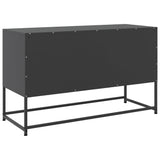 TV Cabinet Black 100.5x39x60.5 cm Steel 846512