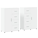 Sideboards 2 pcs White 60x31x84 cm Engineered Wood 3276588