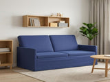 2 Seater Sofa Police Blue 150 x 81 x 82 cm Velvet 42041099