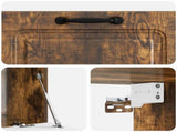 Wall-Mounted TV Cabinet Smoked Oak 78.5 x 41 x 30 cm 899370