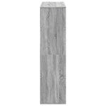 Bookcase Grey Sonoma 100x33x125.5 cm Engineered Wood 3309362