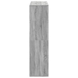 Bookcase Grey Sonoma 100x33x125.5 cm Engineered Wood 3309362