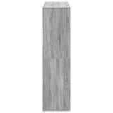 Room Divider Grey Sonoma 100x33x125.5 cm Engineered Wood 3309524