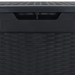 Garden Storage Box Anthracite 119x48x60 cm Polypropylene 152197