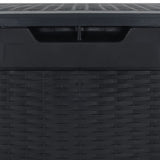 Garden Storage Box Anthracite 119x48x60 cm Polypropylene 152197