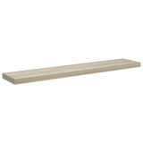 Floating Wall Shelves 4 pcs Oak 120x23.5x3.8 cm MDF 323885