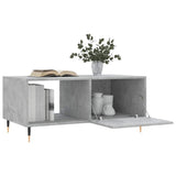 Coffee Table Concrete Grey 90x50x40 cm Engineered Wood 829192
