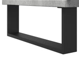 Bathroom Cabinet Concrete Grey 30x30x190 cm Engineered Wood 857201