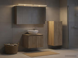 Bathroom Furniture Set 4 pcs Sonoma Oak 3407409