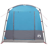 Party Tent Blue 4-Person 185T Polyester with PU Coating 42017446
