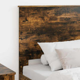 Headboard Smoked Oak 100 cm Engineered Wood 887698