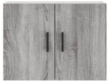 Wall Cabinet Grey Sonoma 60x31x60 cm Engineered Wood 829994