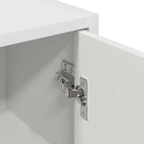 Bathroom Cabinet White 39 x 23.5 x 65 cm Engineered wood, Metal 883384