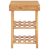 Shoe Rack 70x32x46 cm Solid Acacia Wood 45930