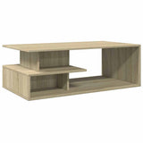 Coffee Table Sonoma Oak 102x55x35 cm Engineered Wood 848012