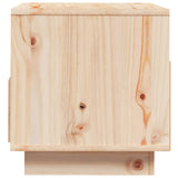 TV Cabinet 60x35x37 cm Solid Wood Pine 813425