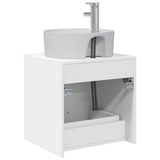 Wall-Mounted Sink Vanity White 49.5 x 44.5 x 65 cm 890294