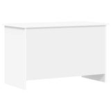 Storage Chest White 80 x 40 x 50 cm Engineered Wood 8011259