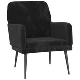 Armchair Black Velvet 42024043