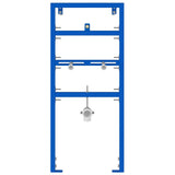 Bathroom Wall Support Height Adjustable Blue 50 x 3 x 112 cm 4106574
