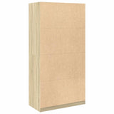 Wardrobe Sonoma Oak 100x50x200 cm Engineered Wood 3307767