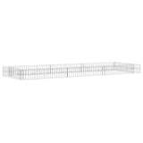 Gabion Raised Bed Galvanised Steel 300x100x20 cm 151313