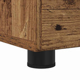 Bathroom Cabinet with Drawer Old Wood 76.5 x 35 x 64 cm 883302