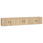 Wall-mounted TV Cabinets 3 pcs Sonoma Oak 80x34.5x40 cm 3188361